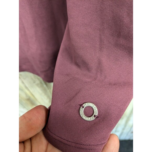 Calvin Klein Women's Performance Cowl Neck Sweatshirt Purple Pink Athleisure 2X - Picture 4 of 12